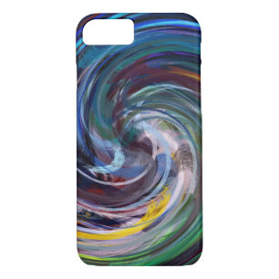 Abstract Coloured Twist Art Background #36 Case-Mate iPhone Case