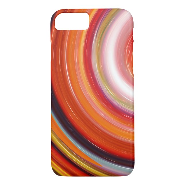 Abstract Coloured Twist Art Background #62 Case-Mate iPhone Case (Back)