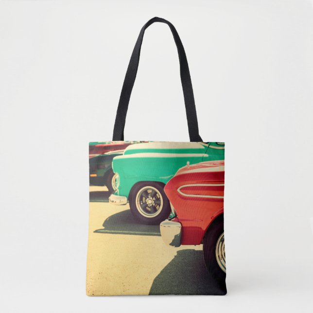 Abstract colourful acrylic paint as background, to tote bag (Front)
