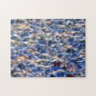 Abstract Colourful Art Blurry Creative Pattern Jigsaw Puzzle