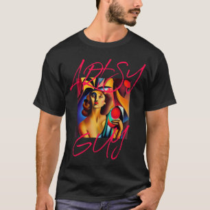 Abstract Colourful Artsy Guy Quote Mens T-Shirt