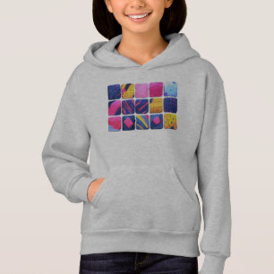 Abstract Colourful Blocks Pattern