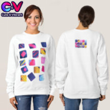 Abstract Colourful Blocks Pattern