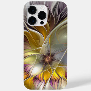 Abstract Colourful Fantasy Flower Modern Fractal Case-Mate iPhone 14 Pro Max Case