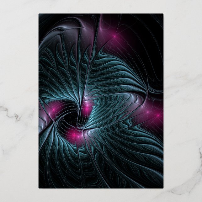 Abstract Colourful Fantasy Fractal (Front)