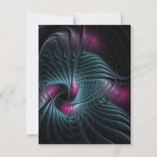 Abstract Colourful Fantasy Fractal Announcement