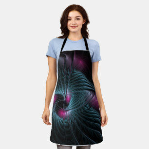 Abstract Colourful Fantasy Fractal Apron