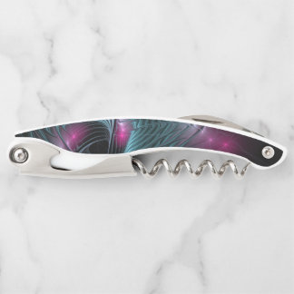 Abstract Colourful Fantasy Fractal Corkscrew