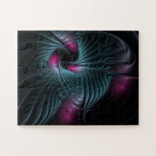 Abstract Colourful Fantasy Fractal Jigsaw Puzzle