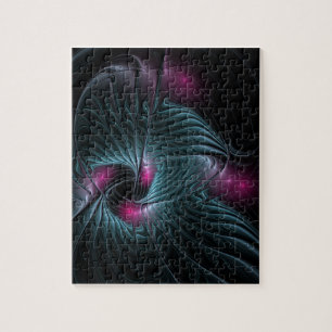 Abstract Colourful Fantasy Fractal Jigsaw Puzzle