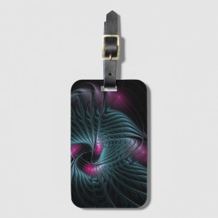 Abstract Colourful Fantasy Fractal Luggage Tag