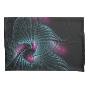 Abstract Colourful Fantasy Fractal Pillowcase