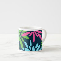 Abstract Colourful Fireworks Flowers Speciality Mu