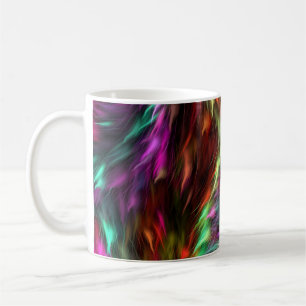 Abstract Colourful Fur Background-24605 Coffee Mug