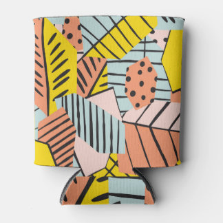 Abstract colourful leaves, nature pattern. can cooler