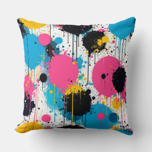 Abstract 🎨 Colourful Living Room Cushion