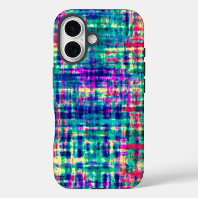 Abstract Colourful Modern Tie Dye Pattern Case-Mate iPhone Case (Back)