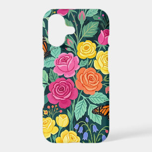 Abstract Colourful Monarch Butterfly iPhone Cases