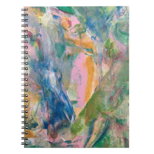 Abstract Colourful Notebook Artsy Dream Journal (Front)