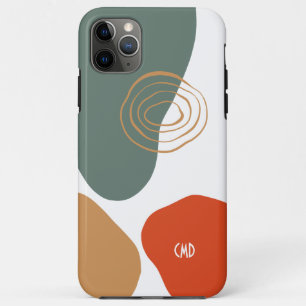 Abstract colourful organic shapes composition Case-Mate iPhone case