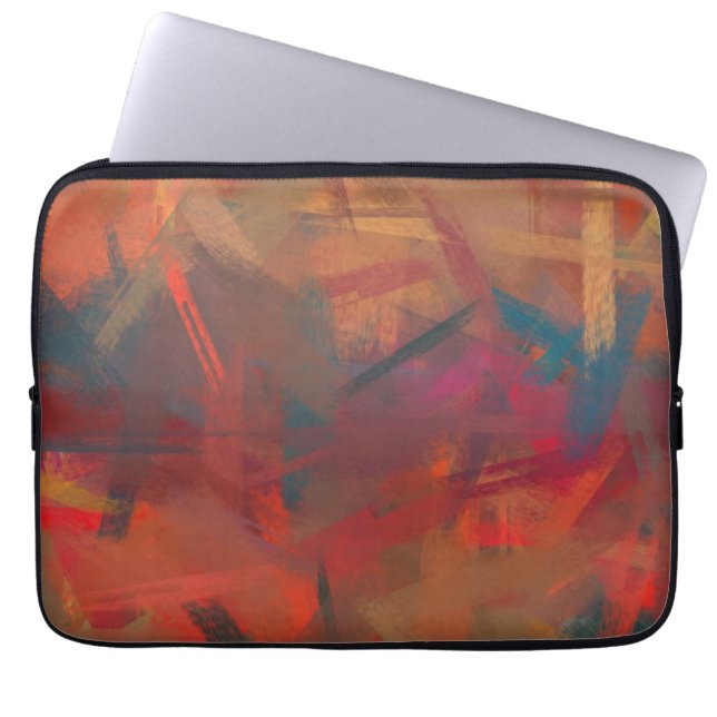 Abstract Colourful Painting #2 Laptop Sleeve (Front)