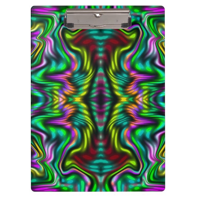 Abstract colourful pattern. clipboard (Front)