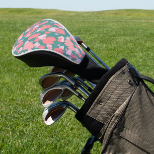 Abstract Colourful Pattern Golf Head Cover