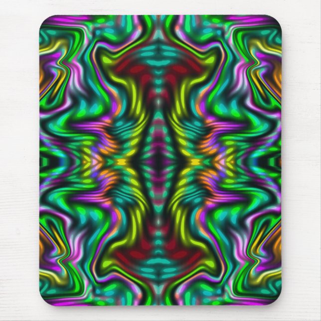 Abstract colourful pattern. mouse pad (Front)