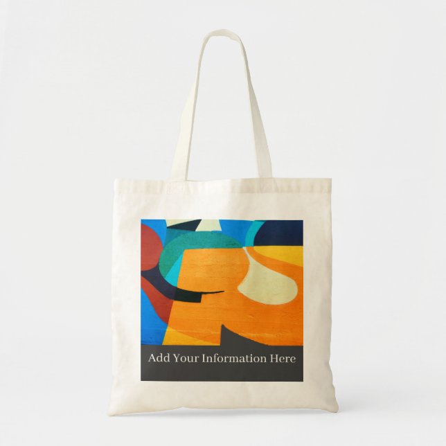 Abstract colourful Pattern  Tote Bag (Front)