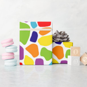 Abstract Colourful Pattern Wrapping Paper