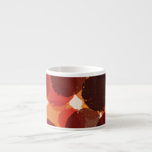 Abstract Colourful Seamless Patterns Collection Espresso Cup