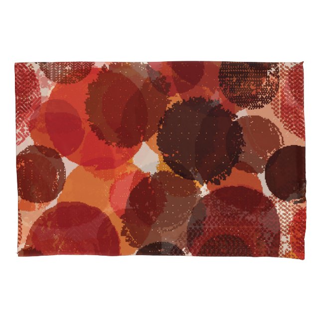 Abstract Colourful Seamless Patterns Collection Pillowcase (Front)