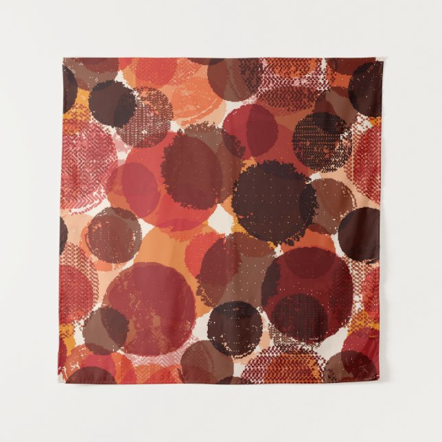 Abstract Colourful Seamless Patterns Collection Tapestry (Front)