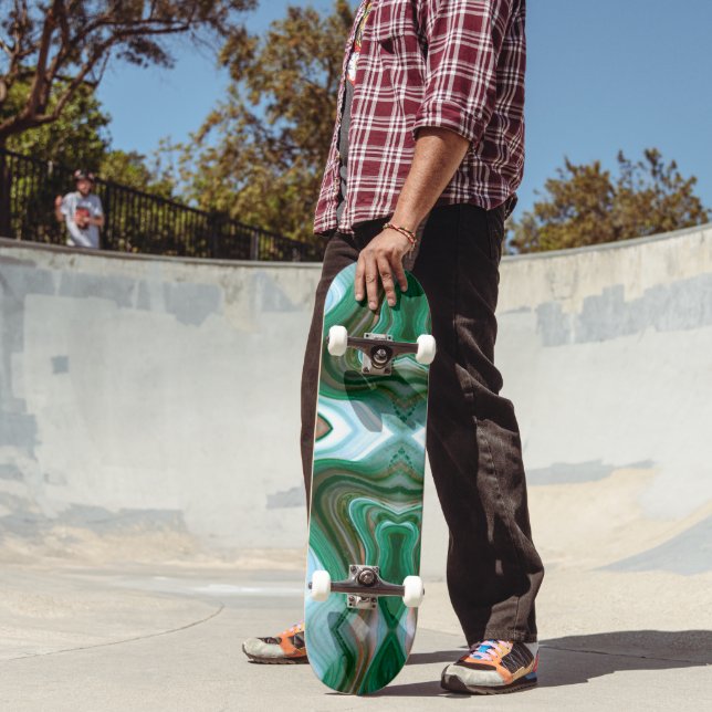 Abstract Colourful Skateboard (Outdoor 2)