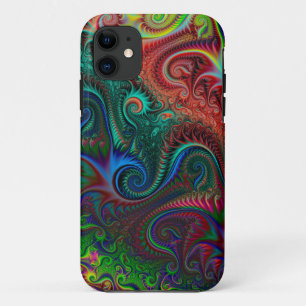 Abstract Colourful Spiral Pattern Case-Mate iPhone Case