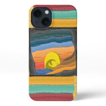 Abstract Colourful Sunset