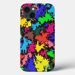 Abstract Colourful Twirl / iPhone 13 Case