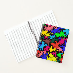 Abstract Colourful Twirl / Journal