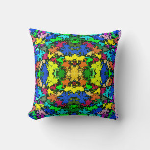 Abstract Colourful Twirl / Mirror / Greenleaf / Cushion