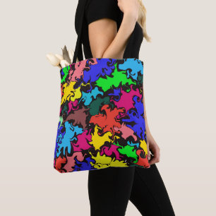 Abstract Colourful Twirl / Tote Bag