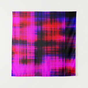 Abstract colourful vintage pattern tapestry