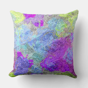 Abstract Colours 2 Cushion