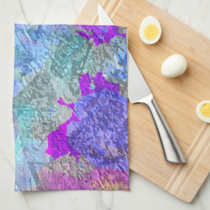 Abstract Colours 2 Tea Towel