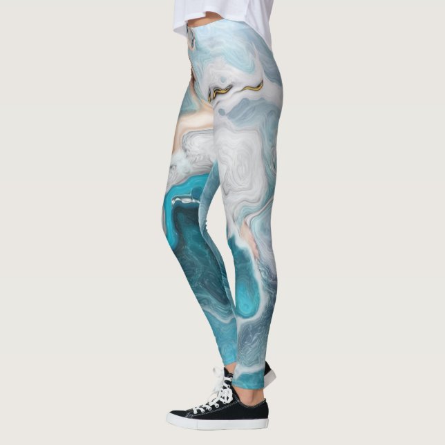 Abstract colours, beautiful leggings (Left)
