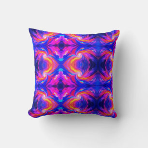 Abstract Colours + Design on a Sofa Bed Chair Cushion