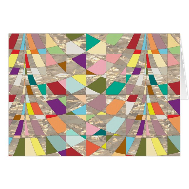 Abstract Colours Gold (Front Horizontal)