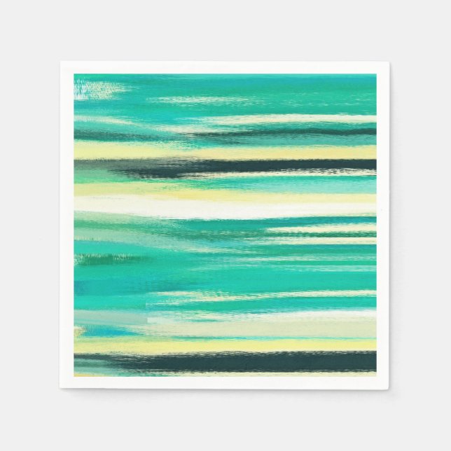 Abstract Colours Painting Napkin (Front)
