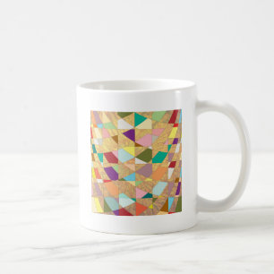 Abstract Colours Sun Burst Coffee Mug