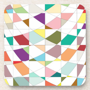 Abstract Colours Tapestry Coaster