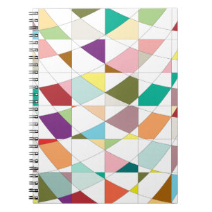 Abstract Colours Tapestry Notebook